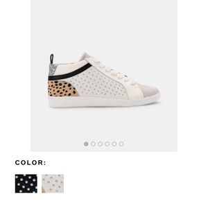 Brand new DOLCE VITA SNEAKERS WHITE STUDDED SUEDE